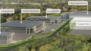 Suggested Redevelopment Option 3 - Industrial